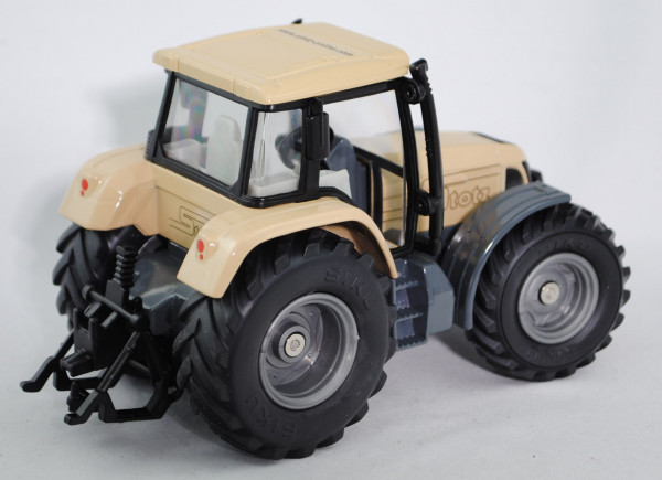 Fendt Favorit 716 Vario Traktor (Modell 1998-2003), beige/schwarz/blaugrau, Dach beige (lackiert), S