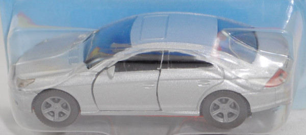 00001 Mercedes-Benz CLS 500 (Baureihe C 219, Modell 2004-2006), silbergraumetalic, SIKU, 1:58, P29a