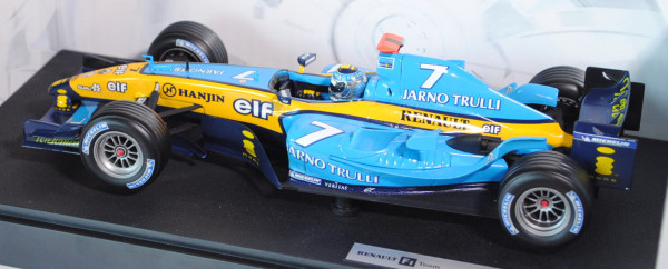 Renault R24, himmelblau/signalgelb, Team Mild Seven Renault F1 Team (3. Platz), Fahrer: Jarno Trulli