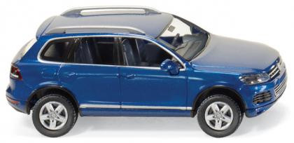 VW Touareg II, Modell 2010-, biscay blue perleffect, Wiking, 1:87, mb