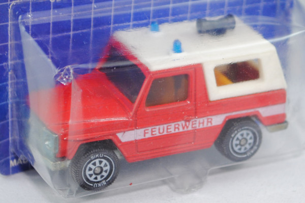 00000 Mercedes-Benz 280 GE (Typ W 460, Modell 1980-1990) Feuerwehr-Kommandowagen, verkehrsrot, innen