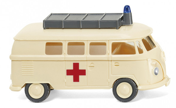 DRK - VW T1 Bus (Kleinbus, Typ 2 T1, Modell 1963-1967, Baujahr 1963) Krankentransportwagen KTW