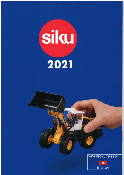 03901 CH Siku-Katalog 2021, DIN-A4, 106 Seiten (Limited Edition / SWISS SPECIAL)