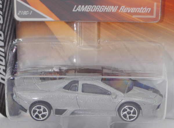 Lamborghini Reventon (Modell 2008) (Nr. 219 C), silbergraumetallic, Nr. 219C-1, majorette, ca. 1:61