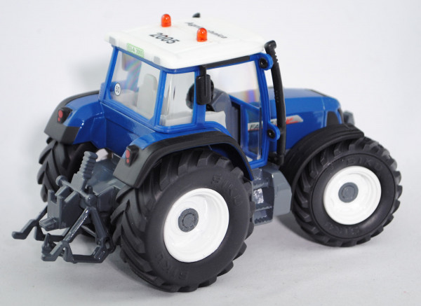 Fendt Favorit 712 Vario Traktor (Modell 1999-2003), reinweiß/enzianblau/basaltgrau/mattschwarz, Numm