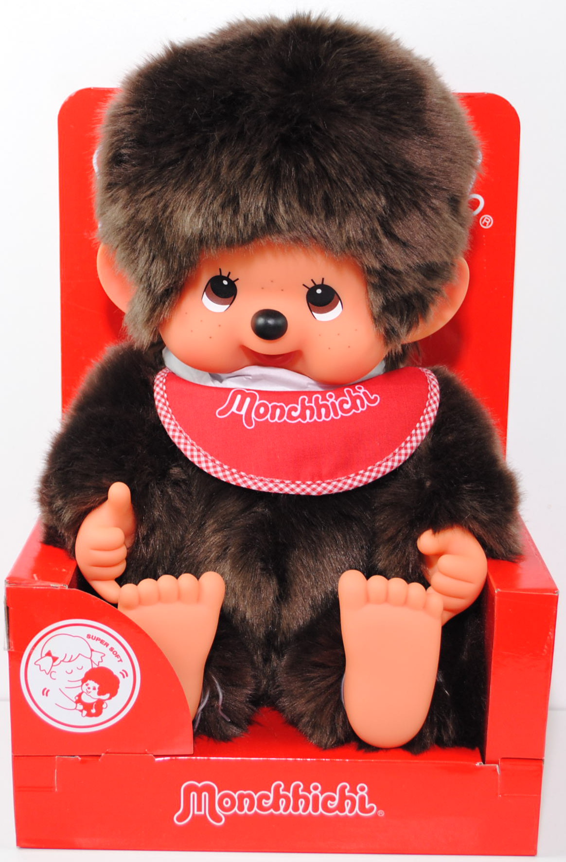 Monchhichi 12 stücke Lovely rose red cartoon-muster auto