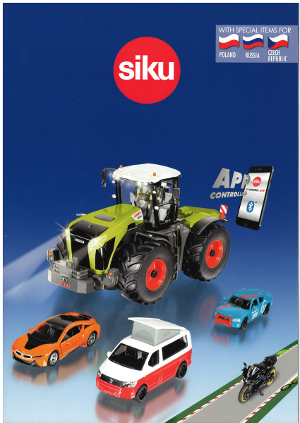 06000 PL Siku-Katalog 2020, polnisch / tschechisch / russische Version, DIN-A4, 94 Seiten (Limited)