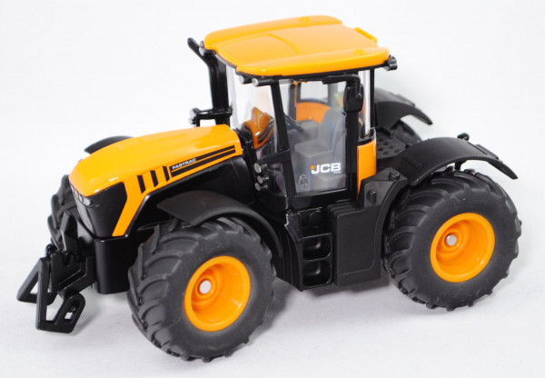00000 JCB Fastrac 4000 AGRI (Modell 2014-) Traktor, melonengelb/schwarz, SIKU FARMER, 1:32, L17mpK