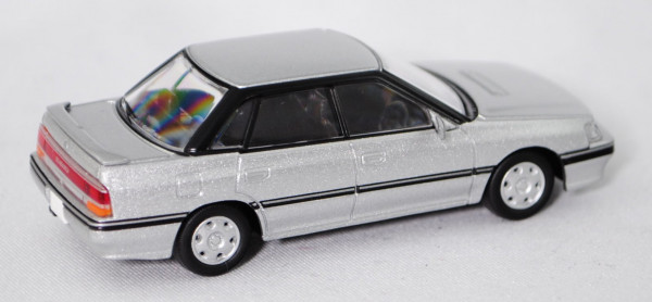 Subaru Legacy GT (1. Generation, Typ BC, Modell 1989-1991), silber metallic, TOMICA LIMITED / TOMYTE