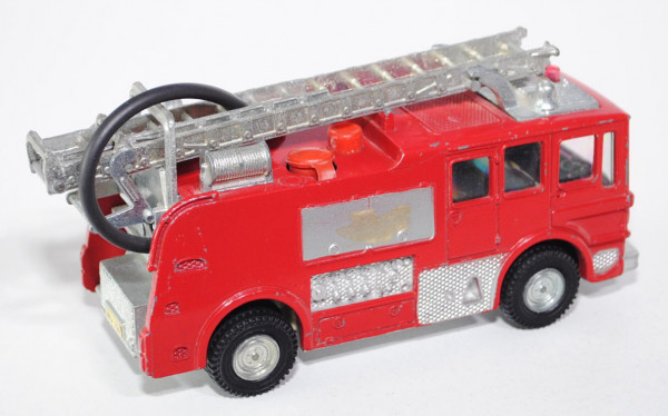 Merryweather Marquis Fire Tender (Feuerwehr Leiterwagen), Modell 1970-1979, karminrot/silber, FIRE S