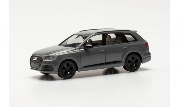 Audi Q7 (2. Generation, Typ 4M, Mod. 2015-2019), nardograu (LY7C), Herpa, 1:87, mb (Limited Edition)