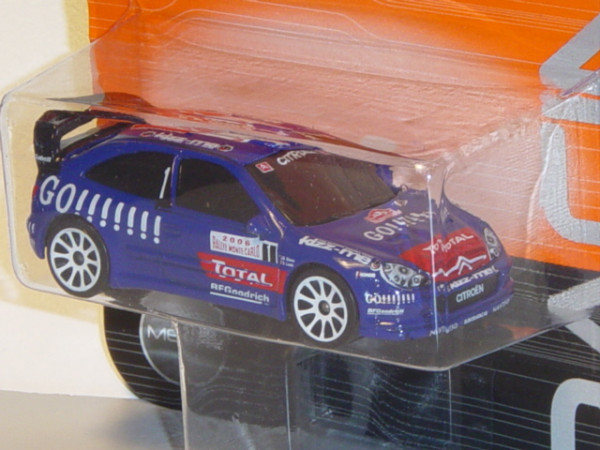 Citroen Xsara WRC (Nr. 254E), ultramarinblau, RALLYE MONTE CARLO 2006 / GO!!!!!!! / TOTAL / 1, major