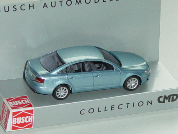 Audi A6, Mj. 2004, hell-blaumetallic, CMD Collection, Busch, 1:87, mb