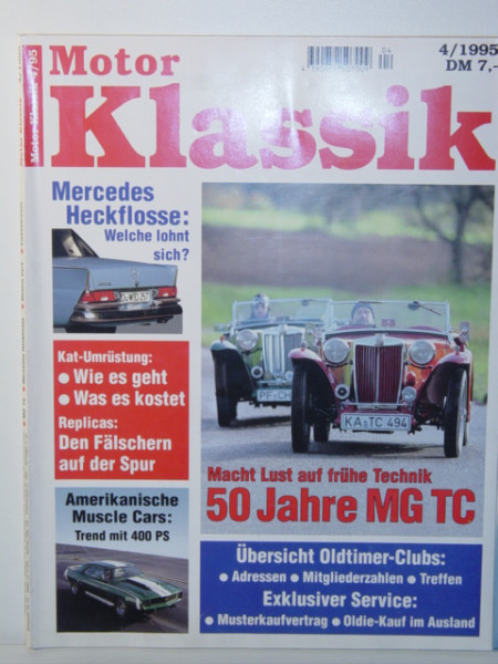 Motor Klassik, Heft 4, April 1995