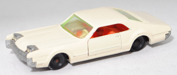 00006 Oldsmobile Toronado Deluxe (Modell 1965-1966), cremeweiß, Verglasung grün, R2, SIKU, 1:61