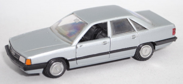 Audi 100 CC (C3, Typ 44, Vorfacelift, Mod. 1982-1987), saphir metallic (LY5V), Conrad, 1:43, m-