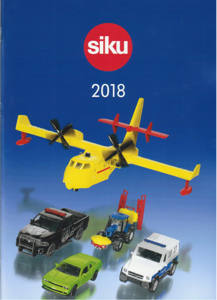 Siku-Katalog 2018, DIN-A4, 98 Seiten (EAN 4006874090013)