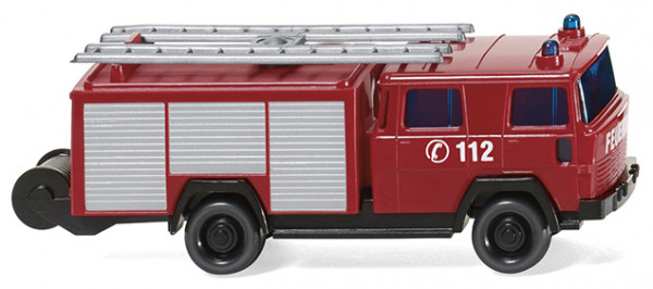 Feuerwehr - Magirus LF 16 (Typ D-Frontlenker, Modell 1965-1970, Baujahr 1968), N-Spur, Wiking, 1:160