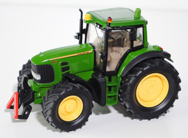 00000 John Deere 7530 Premium (Modell 2006-2011), smaragdgrün/zinkgelb, SIKU FARMER 1:32, L17mpK