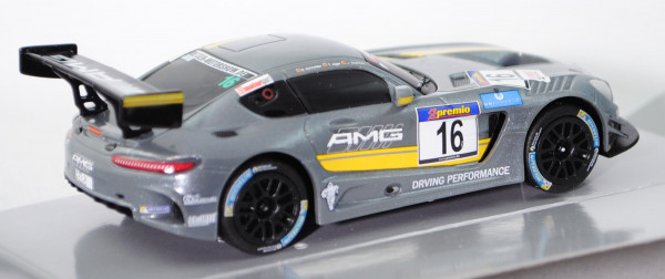Mercedes-AMG GT3 (Mod. 15-), blaugraumet., VLN Langstreckenmeisterschaft Nürburgring 2015 (Klasse SP