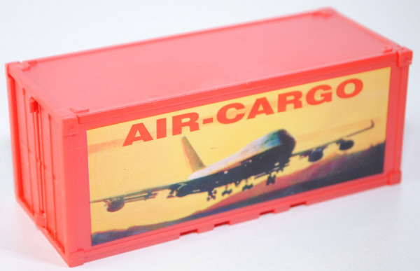 1 erdbeerroter Container für 3122 / 3424 / 3725 Druck AIR-CARGO