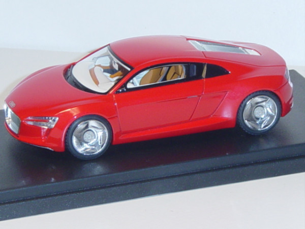 Audi F9 Concept Car, Mj. 2009, rot, Looksmart Models (Handarbeitsmodell), 1:43, PC-Box, limitierte A