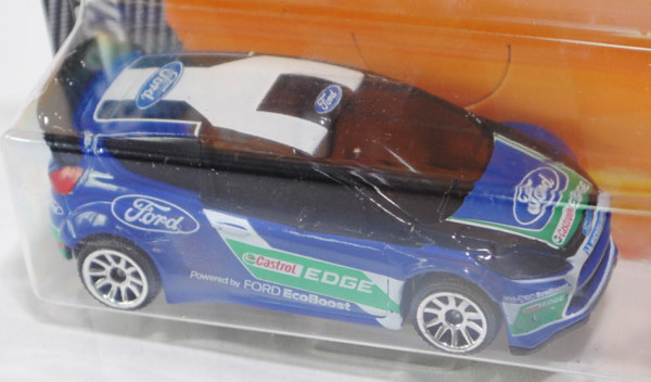 Ford Fiesta RS WRC 2012 (Nr. 201B), ultramarinblau/reinweiß/schwarz/minzgrün, Castrol EDGE / Powered