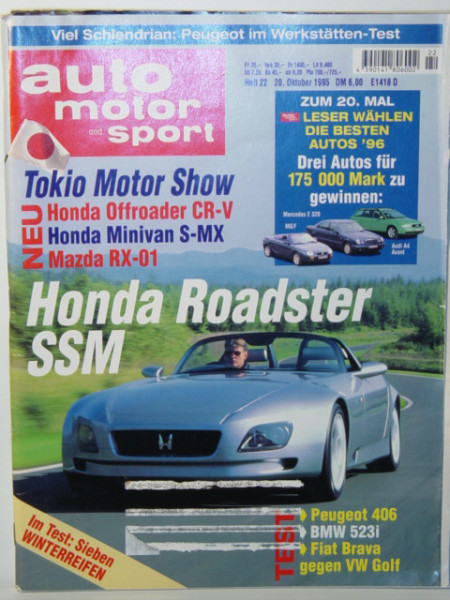 auto motor und sport, Heft 22, 20. Oktober 1995
