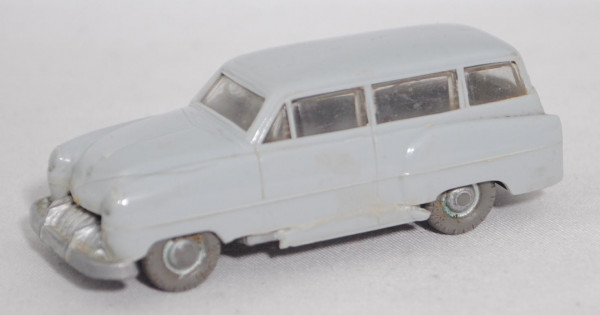 00000 Opel Olympia Rekord Caravan (Mod. 53-54), lichtgrau, Stoßstange hinten weg, mit abbrüchen