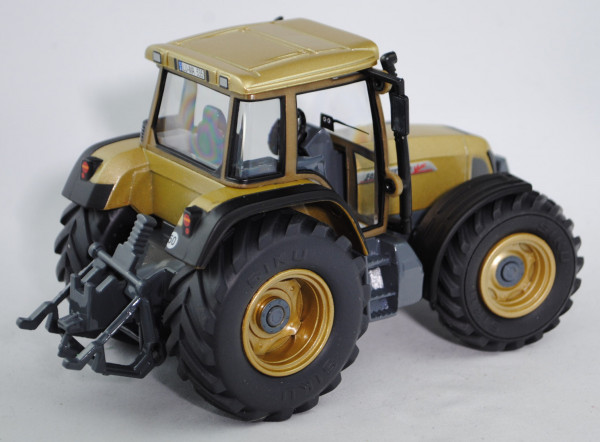 Fendt Favorit 711 Vario Traktor (Modell 1999-2003), goldmetallic/basaltgrau, D-Nummernschild LU-MA 5