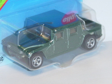 00003 SIKU CANYON (vgl. Hummer H1 Typ 4-door open top, Modell 1992-2006), hell-kieferngrünmetallic,