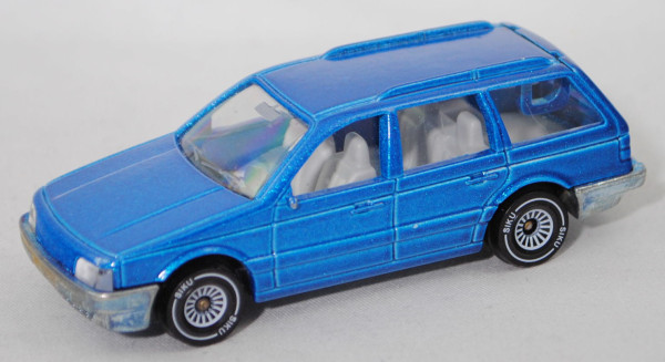 00002 VW Passat Variant CL (B3, 35i, Typ 315, Mod. 1988-1990), d.-himmelblaumetallic, SIKU, 1:55, m-