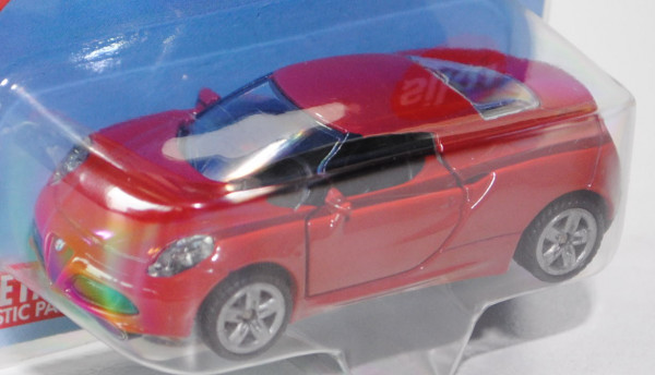 00000 Alfa Romeo 4C (Modell 2013-), karminrot, innen schwarzgrau, B47 offen silber, P29e