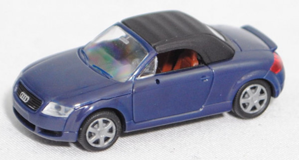 Audi TT Roadster 1.8 T quattro (8N, Fl. 2000, Mod. 00-06) mit Soft-Top, saphirblau, Rietze, 1:87, mb