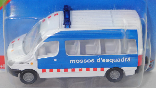 01100 ES Mercedes-Benz Sprinter II (W 906, Mod. 2006-2013) Police Van, weiß, policia, P29e (Limited)