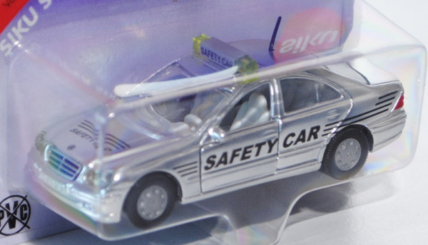 00000 Mercedes-Benz C 320 (Baureihe W 203) Safety Car, Modell 2000-2004, weißaluminiummetallic, SAFE