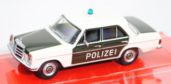Mercedes-Benz 200 D/8 (Baureihe W 115, Baumuster 115.115, Modell 1967-1973) Polizei, cremeweiß/flasc