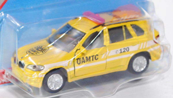 03801 BMW X5 3.0si (Typ E70, Mod. 06-10) ÖAMTC Pannenhilfe, gelb, ÖAMTC C 120, mit AHK, P29e (BMW X5