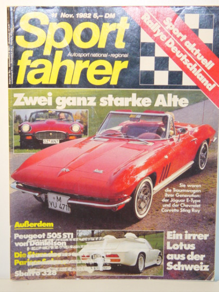 Sport fahrer, Heft 11, November 1982