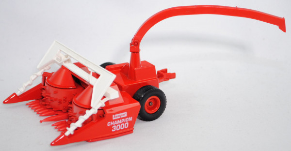 00001 KEMPER Anbauhäcksler (Mod. 86-20) (Champion-Feldhäcksler), rot, Reifen seitlich glatt, L15