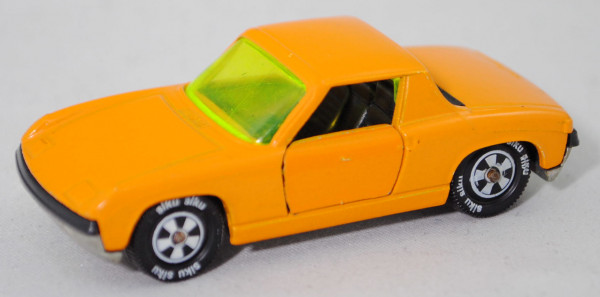 00003 VW-PORSCHE 914/4 (Typ 914, Mod. 69-72), melonengelb, Verglasung gelbgrün, R10, SIKU, m-