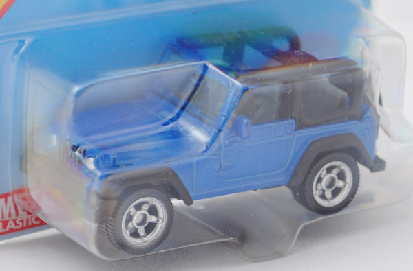 00004 Jeep Wrangler TJ 4.0 (Modell 1997-2006), verkehrsblaumetallic/mattschwarz, innen basaltgrau, L