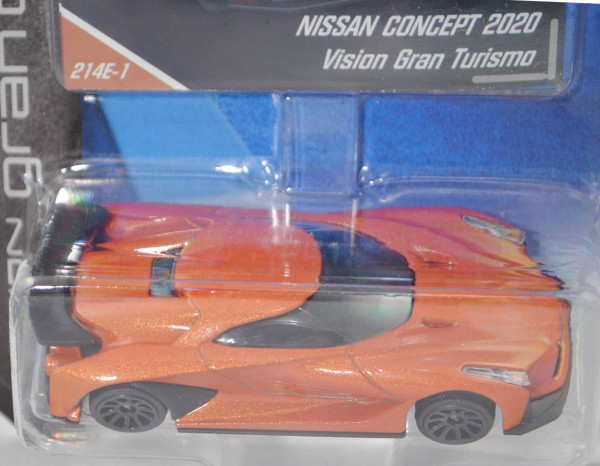 NISSAN CONCEPT 2020 Vision Gran Turismo (Modell 2014), (Nr. 214 E), braunmet., Nr. 214E-1, majorette
