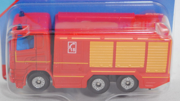 00100 F Scania R380 (CR16, Day cab, Mod. 04-09) Fire Engine, rot, C 18, P29e Limited Edition FRANCE
