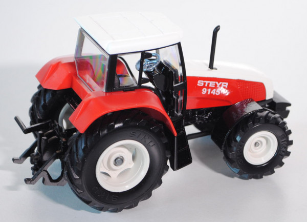 Steyr 9145 Traktor, reinweiß/verkehrsrot, L15