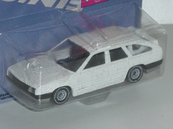 00004 Audi 100 Avant (C3, Typ 44, Mod. 1983-1984), reinweiß, innen schwarz, Lenkrad schwarz, B4, P21