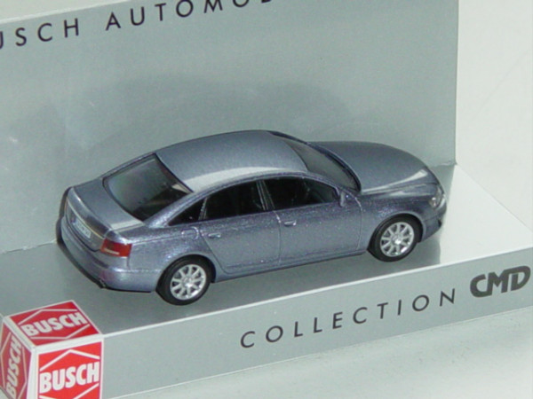 Audi A6, Mj. 2004, blausilbermetallic, CMD Collection, Busch, 1:87, mb