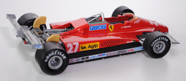 Ferrari 126C2, verkehrsrot, Formel 1 GP USA West in Long Beach am 04.04.1982, Team Scuderia Ferrari