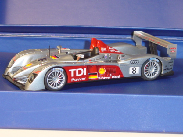 Audi R10 TDI, 24h Le Mans 2006, Biela/Pirro/Werner, Nr. 8, Looksmart Models (Handarbeitsmodell), 1:4