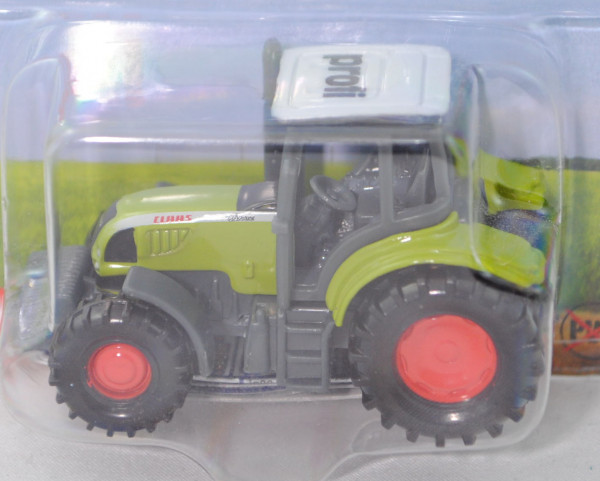 00402 CLAAS ARES 697 ATZ Traktor (Mod. 05-07), weiß/grün/grau, profi, Werbebox (Limited Edition)